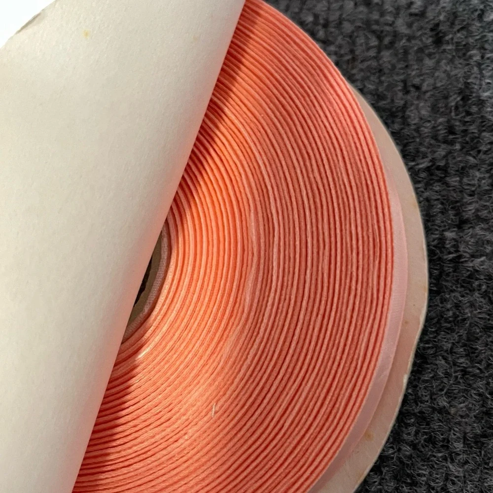 Bundle Flora-Satin Pink, Peach and Blue Ribbon Roll